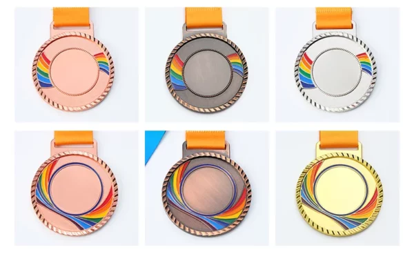 Premium Crystal Award Medal - 66*10mm (Elegant Recognition Piece, OPP Bag)