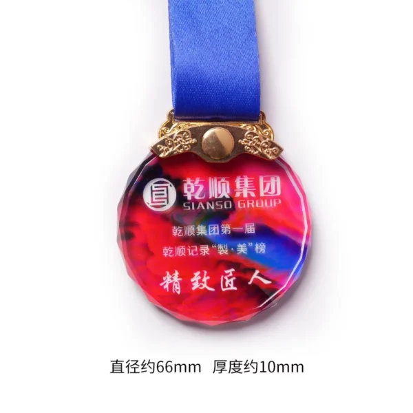 Zinc Alloy Military-Style Medal - 66*4mm (Durable Metal Badge, OPP Packaging) - Image 7