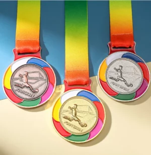 Customizable Achievement Medal - Zinc Alloy Base (Multiple Size Options, OPP Bag)