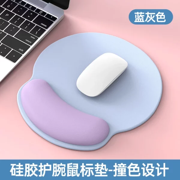 Ergonomic Mouse Pad with Wrist Rest - 25x22x1.8cm (270g) - OPP Packaging - Image 3