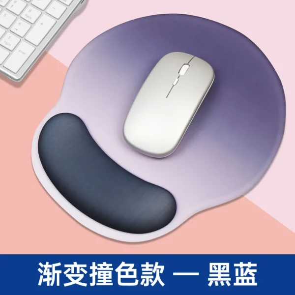 Ergonomic Mouse Pad with Wrist Rest - 25x22x1.8cm (270g) - OPP Packaging - Image 4