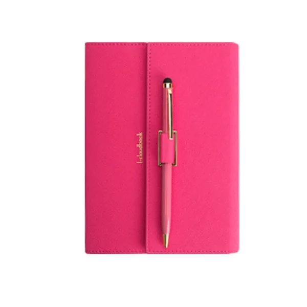 Durable Hardcover Notebook with Custom PU Leather CoverExcellent Corporate Promotion Gift, Useful with Personalized Inner Pages & Logo - Image 2