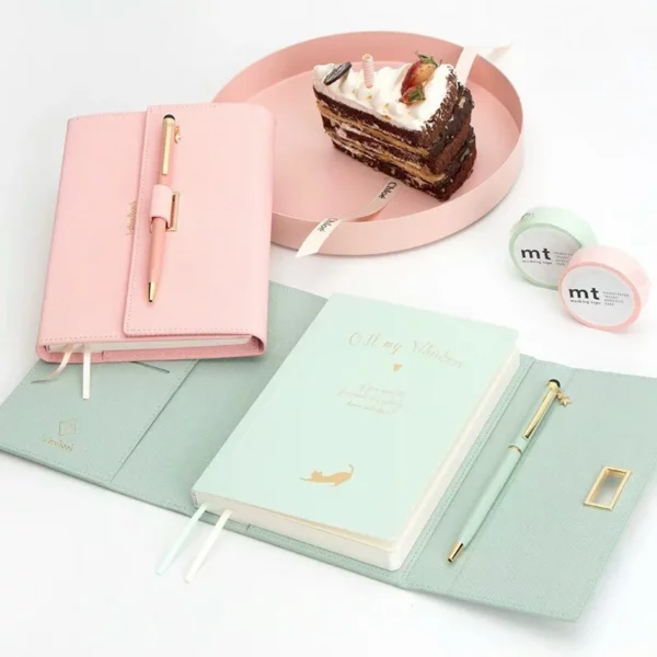 Durable Hardcover Notebook with Custom PU Leather CoverExcellent Corporate Promotion Gift, Useful with Personalized Inner Pages & Logo - Image 10