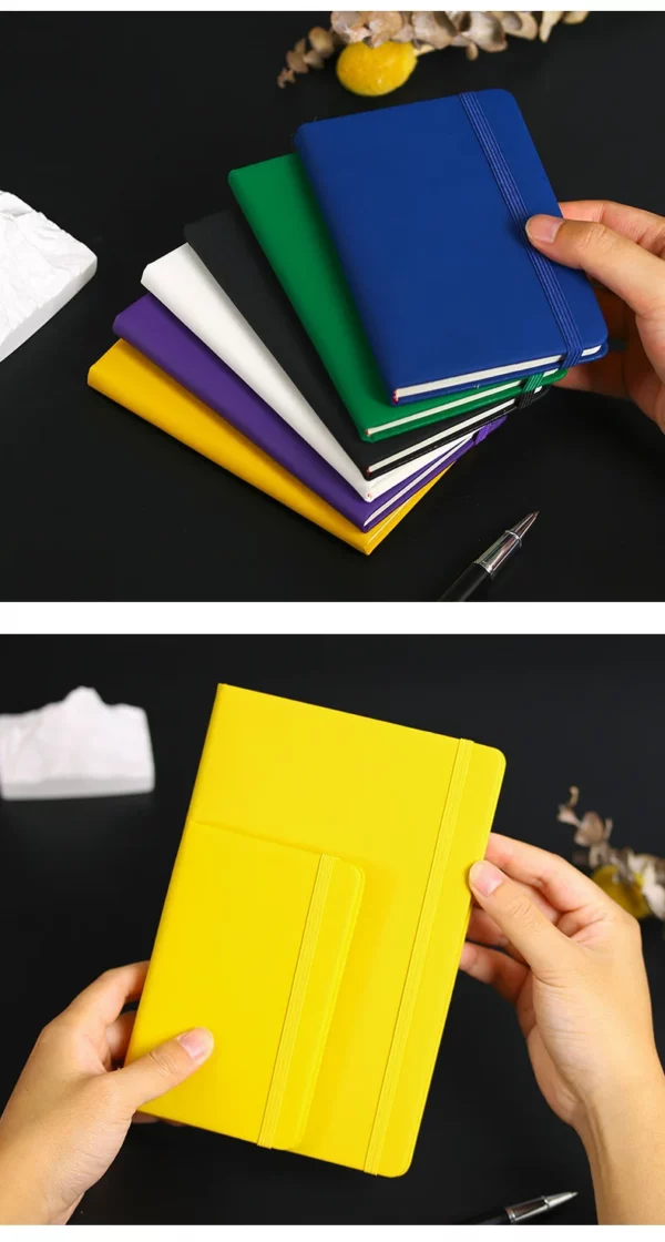 Custom Designed Notebook for Business Promotion GiftsAdd Your Logo to PU Leather Cover, Useful for Everyday Use & Cost-Effective - Image 3