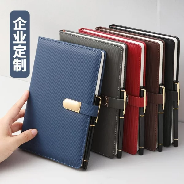 Customized Stationery Notebook for Corporate PromotionPersonalized PU Leather Cover, Useful for Daily Tasks, Low Budget Friendly - Image 3