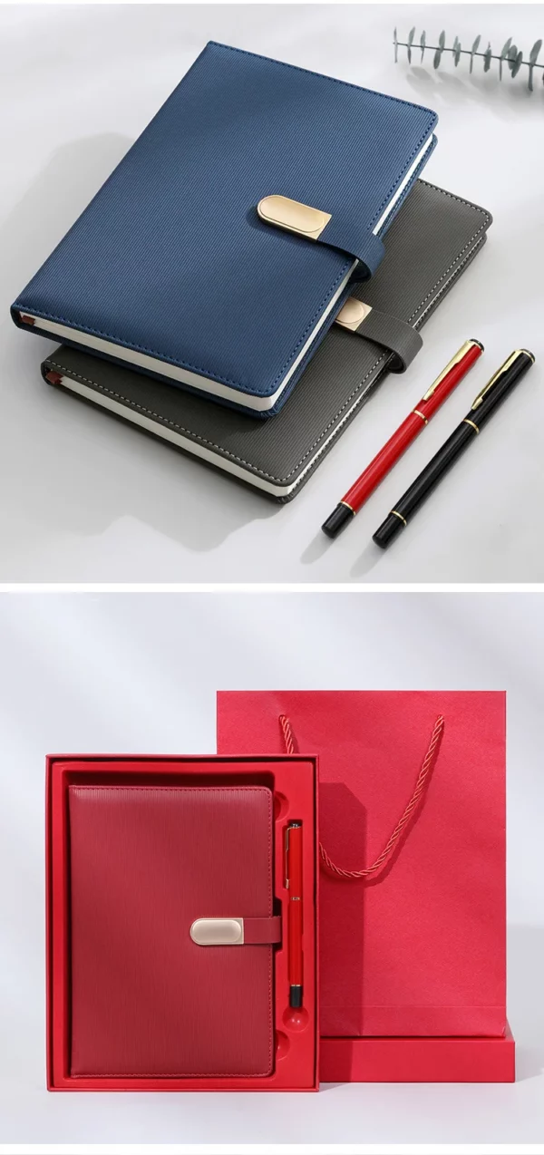 Customized Stationery Notebook for Corporate PromotionPersonalized PU Leather Cover, Useful for Daily Tasks, Low Budget Friendly - Image 8
