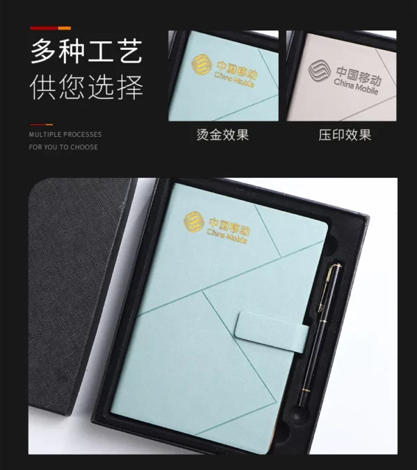 Personalized Event Notebook with Custom PU Leather CoverEnhance Your Brand with This Useful & Budget-Conscious Promotion Gift - Image 4
