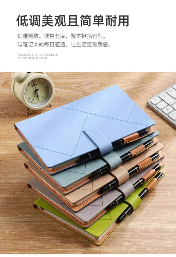 Personalized Event Notebook with Custom PU Leather CoverEnhance Your Brand with This Useful & Budget-Conscious Promotion Gift - Image 8