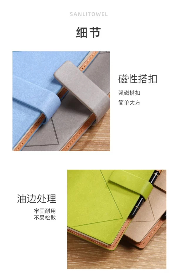 Personalized Event Notebook with Custom PU Leather CoverEnhance Your Brand with This Useful & Budget-Conscious Promotion Gift - Image 10