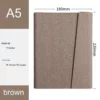 PU Leather Cover Notebook with Debossed Custom LogoA Premium Promotion Gift, Useful for Business Professionals, Customizable Inner Pages - Image 2