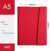 PU Leather Cover Notebook with Debossed Custom LogoA Premium Promotion Gift, Useful for Business Professionals, Customizable Inner Pages - Image 5