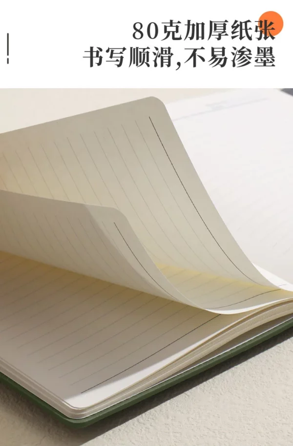 Personalized Blank Page Notebook for Artistic PromotionCustom PU Leather Cover, Useful for Sketching & Ideas, Affordable Gift - Image 9
