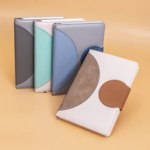 Custom Logo Notebook with Elastic Closure for PromotionA Useful & Secure Low Budget Gift, Customizable Inner Pages Available