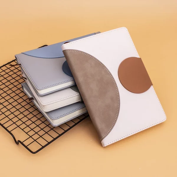 Custom Logo Notebook with Elastic Closure for PromotionA Useful & Secure Low Budget Gift, Customizable Inner Pages Available - Image 2