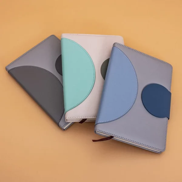 Custom Logo Notebook with Elastic Closure for PromotionA Useful & Secure Low Budget Gift, Customizable Inner Pages Available - Image 5