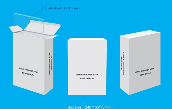 Metal Mini Power Bank - 10000mAh Portable with Color Box - Image 6