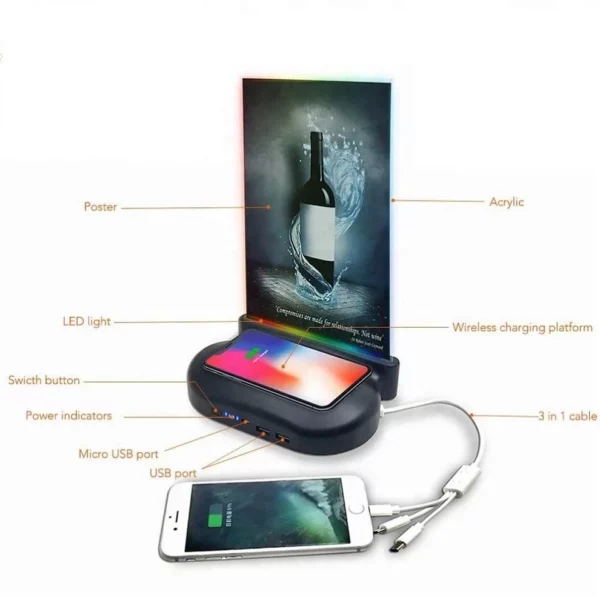 Slim Metal Fast Charging Power Bank - 10000mAh Pocket Companion - Image 9