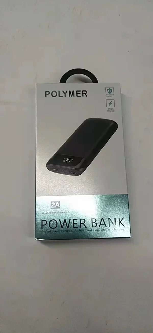 Large Capacity Digital Display Power Bank - 10000mAh Ultra-Fast Output - Image 2