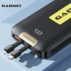 Light-Up Logo Power Bank - 10000mAh Fast Charging with Built-in Cables - Image 4