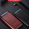 Custom PU Leather Power Bank - 10000mAh Business Gift - Image 9