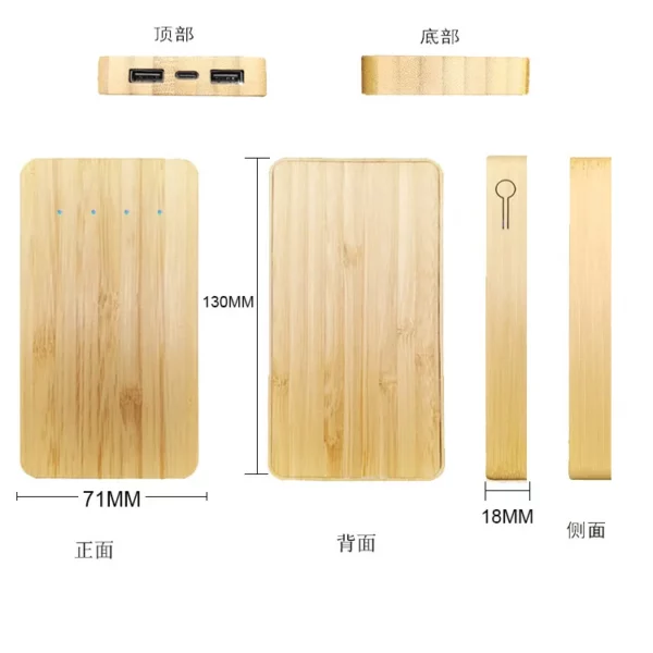 Aluminum Alloy Fast Charging Power Bank - 10000mAh 22.5W Multi-Color - Image 3