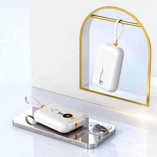 Desktop Wireless Charging Power Bank - 10000mAh 22.5W+15W Output - Image 2