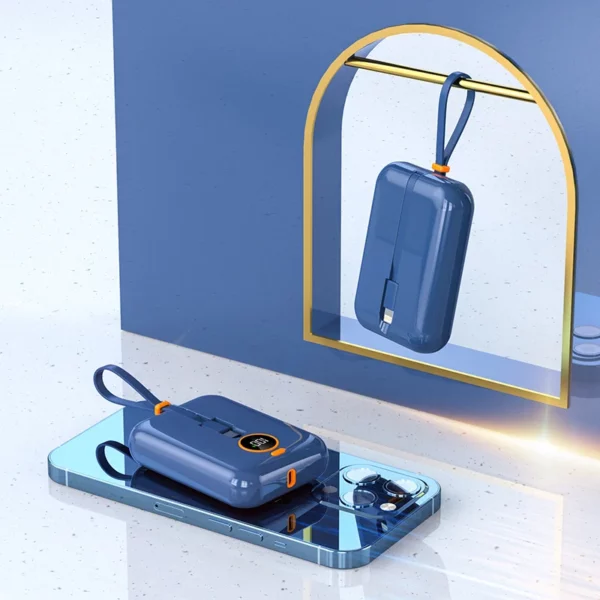 Desktop Wireless Charging Power Bank - 10000mAh 22.5W+15W Output - Image 6