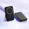 Mini Built-in Cable Power Bank - 10000mAh 22.5W Type-C & Apple