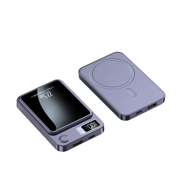Ultra-Thin Portable Power Bank - 5000mAh Dual Output Mini - Image 3