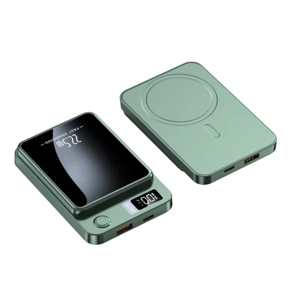 Ultra-Thin Portable Power Bank - 5000mAh Dual Output Mini - Image 4