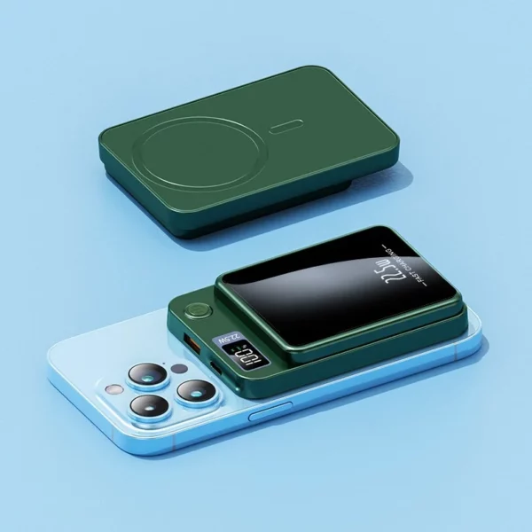 Ultra-Thin Portable Power Bank - 5000mAh Dual Output Mini - Image 8