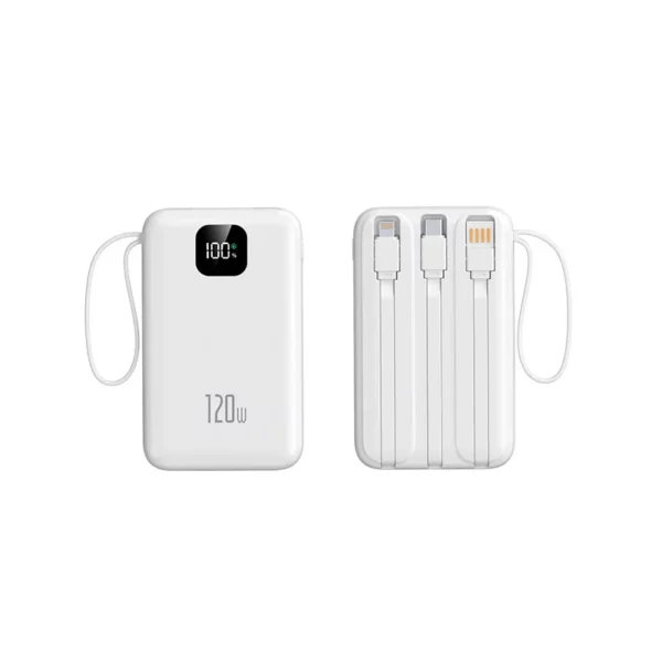 Compact Built-in Cable Power Bank - 10000mAh Business Travel Essential - Image 6