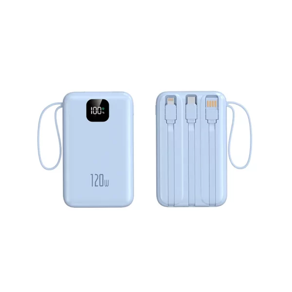 Compact Built-in Cable Power Bank - 10000mAh Business Travel Essential - Image 8