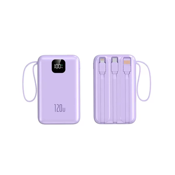 Compact Built-in Cable Power Bank - 10000mAh Business Travel Essential - Image 9
