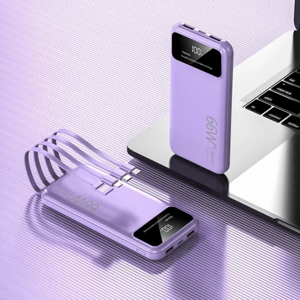 Compact Mini Power Bank - 10000mAh Multi-Color Fast Charge - Image 9