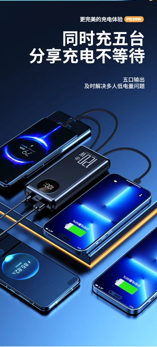 Classic Slim Power Bank - 10000mAh 20W/22.5W Fast Charging - Image 7