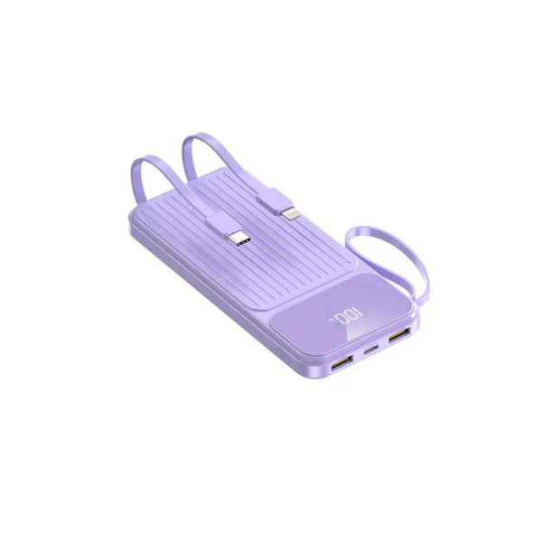 Stylish Color Block Power Bank - 10000mAh 22.5W Fast Charging - Image 4