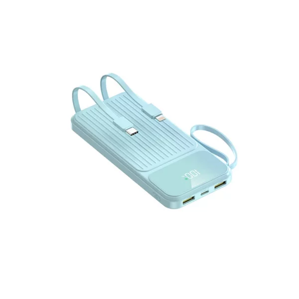 Stylish Color Block Power Bank - 10000mAh 22.5W Fast Charging - Image 9