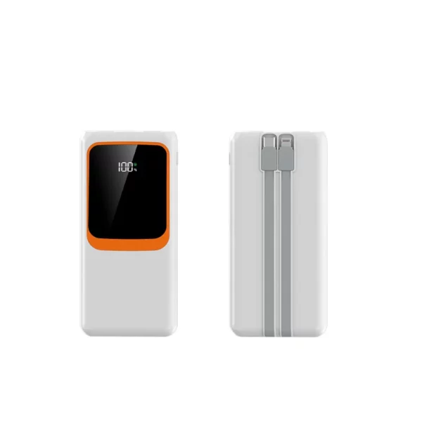 Integrated Multi-Cable Power Bank - 10000mAh 22.5W Dual Output - Image 2