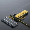 Transparent Gradient Fast Charging Power Bank - 10000mAh Multi-Port Built-in Cable