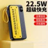 Transparent Gradient Fast Charging Power Bank - 10000mAh Multi-Port Built-in Cable - Image 4