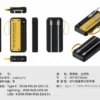 Transparent Gradient Fast Charging Power Bank - 10000mAh Multi-Port Built-in Cable - Image 8