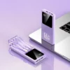Small & Colorful Power Bank - 10000mAh Multi-Port Fast Charger - Image 4