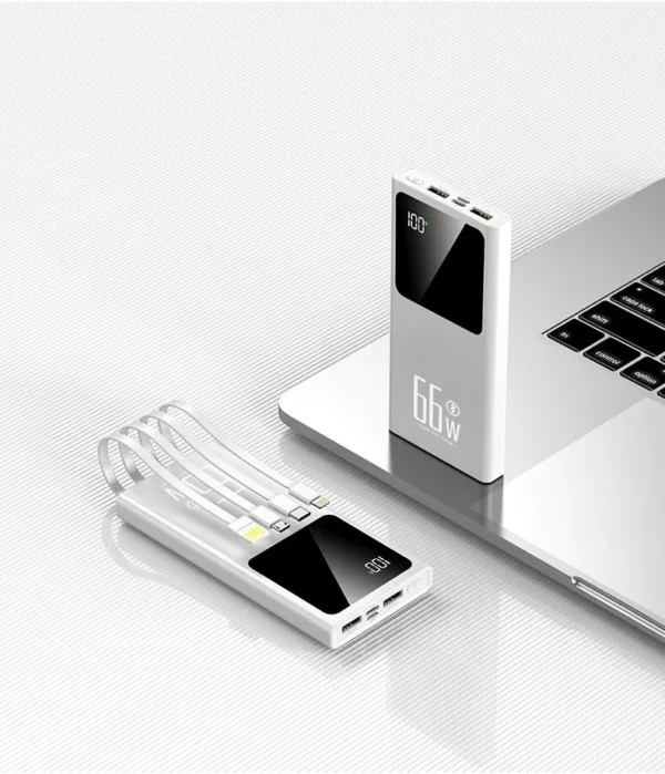 Small & Colorful Power Bank - 10000mAh Multi-Port Fast Charger - Image 5