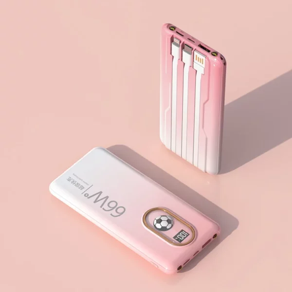Mini Square Power Bank - 10000mAh 22.5W High Current Output - Image 5