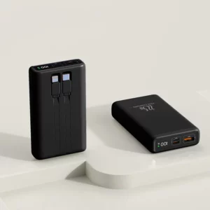 Large Capacity Solar Power Bank - 20000mAh Dual Output
