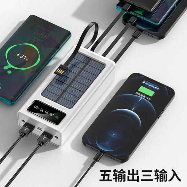 Ultra-High Capacity Outdoor Power Bank - 30000mAh 22.5W PD Fast Charge - Image 10