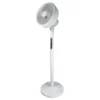 16-Inch Solar-Powered Fan with 18650 Batteries - 9V/12W Panel, 3 Charging Modes (5-13H Runtime) - Image 8