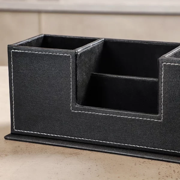 PU Leather + High Density Board Storage Box - OPP Bag Packaging - Image 6