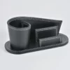 Compact PU Leather Jewelry Box - 8.8*8.8*11.5cm, 0.2kg - OPP Bag Packaging